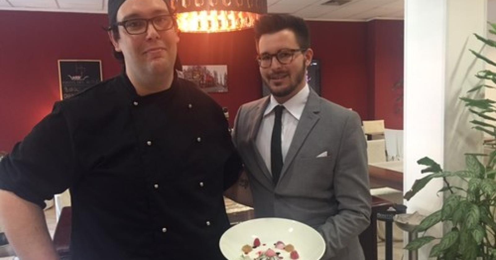 Giulio e lo chef Matteo.JPG