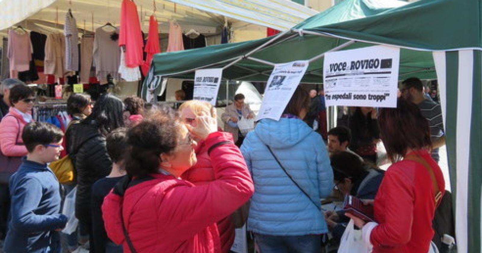 ALLARMATI In tanti a firmare la petizione Ibc.JPG