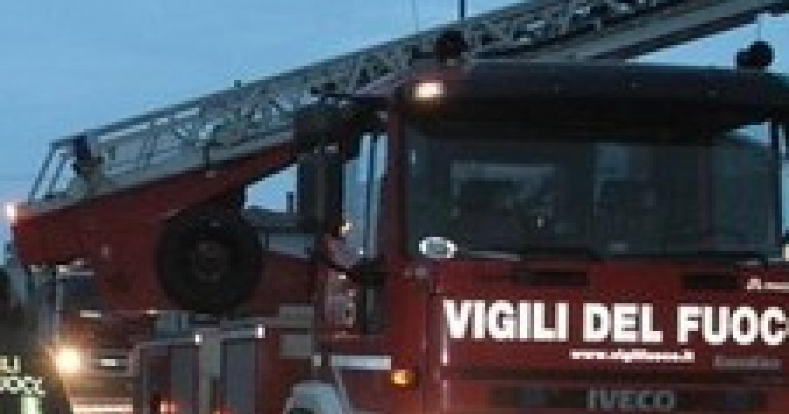 Crespino Vigili del Fuoco Maltempo 5