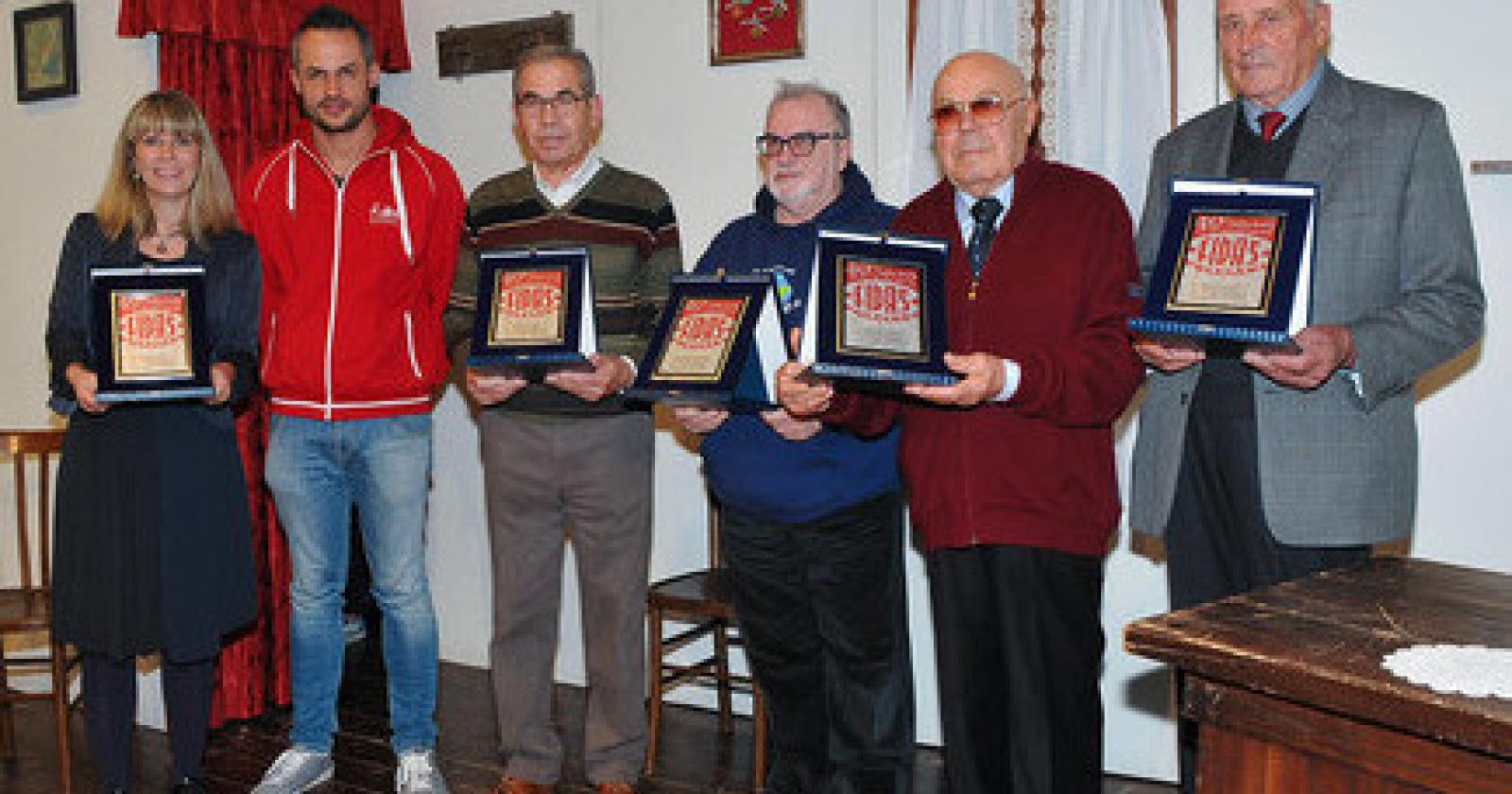 FIDAS Roberta Paesante, a sinistra, con gli ex pre
