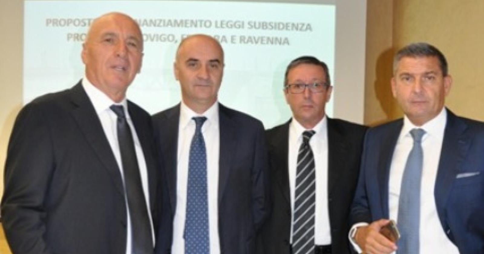 Subsidenza incontro Taglio di Po Consorzio bonific