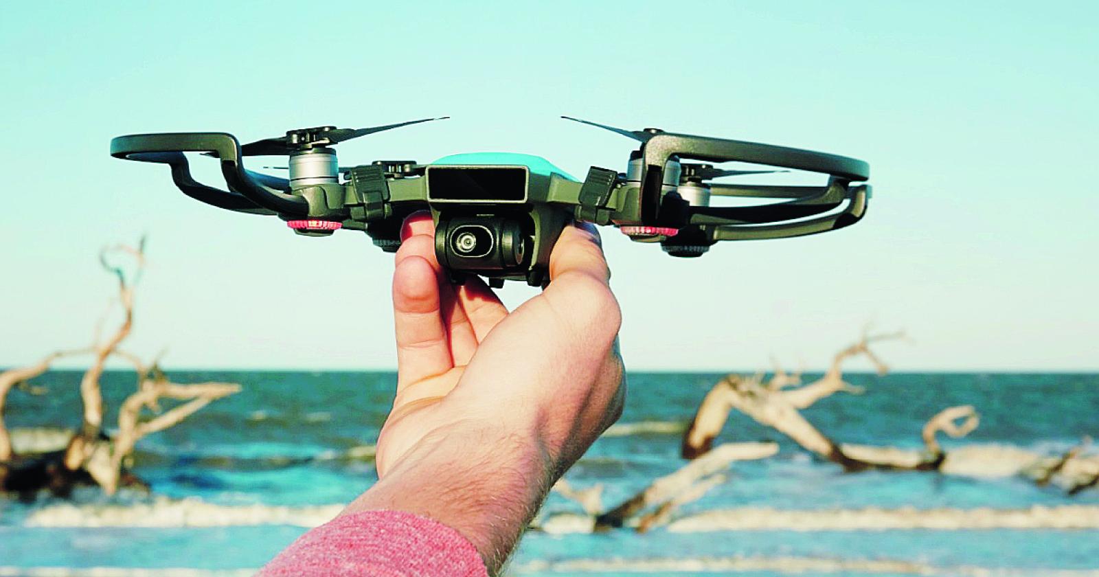 Un drone antivandali
