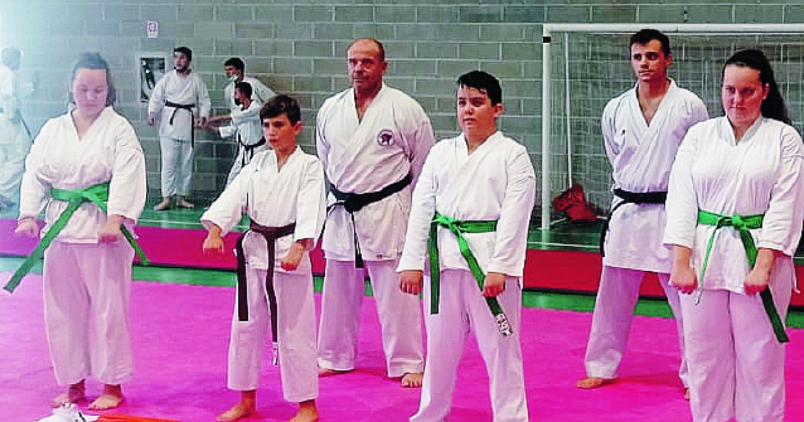 Fujyiama Dojo, tempo di esami