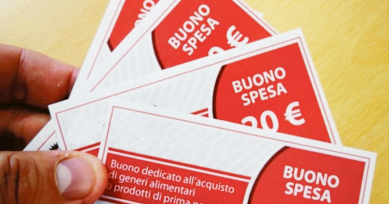 Ecco i buoni spesa per l’emergenza