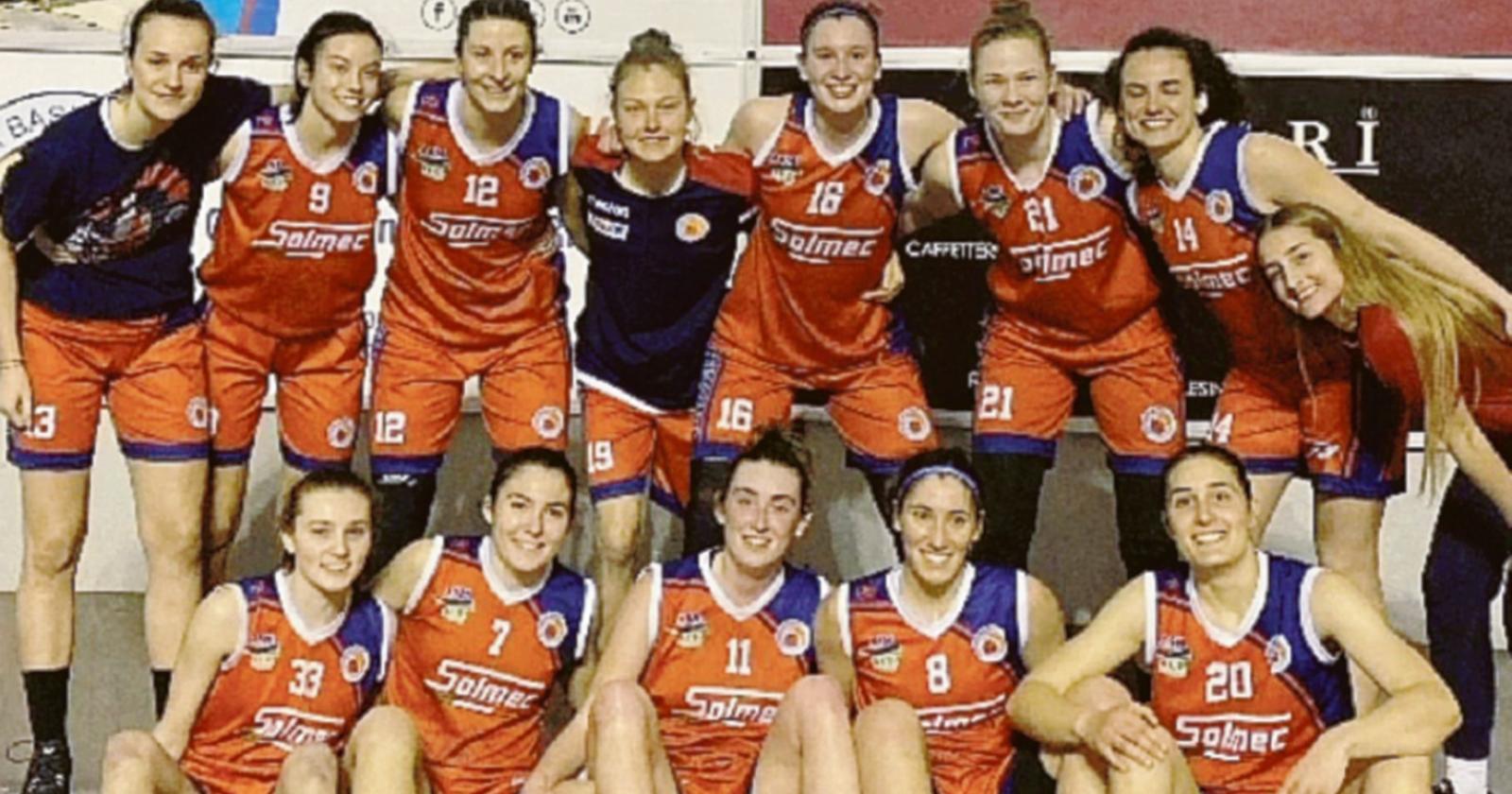 Solmec, pronto ritorno alla vittoria superata la Ginnastica Triestina: 61-39