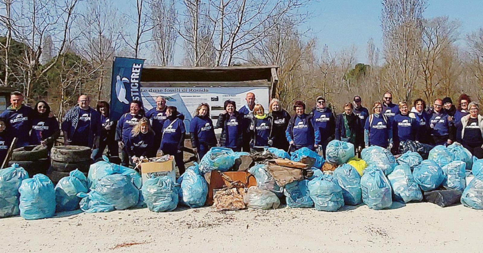 Plastic Free, ripulite le dune di Rosada