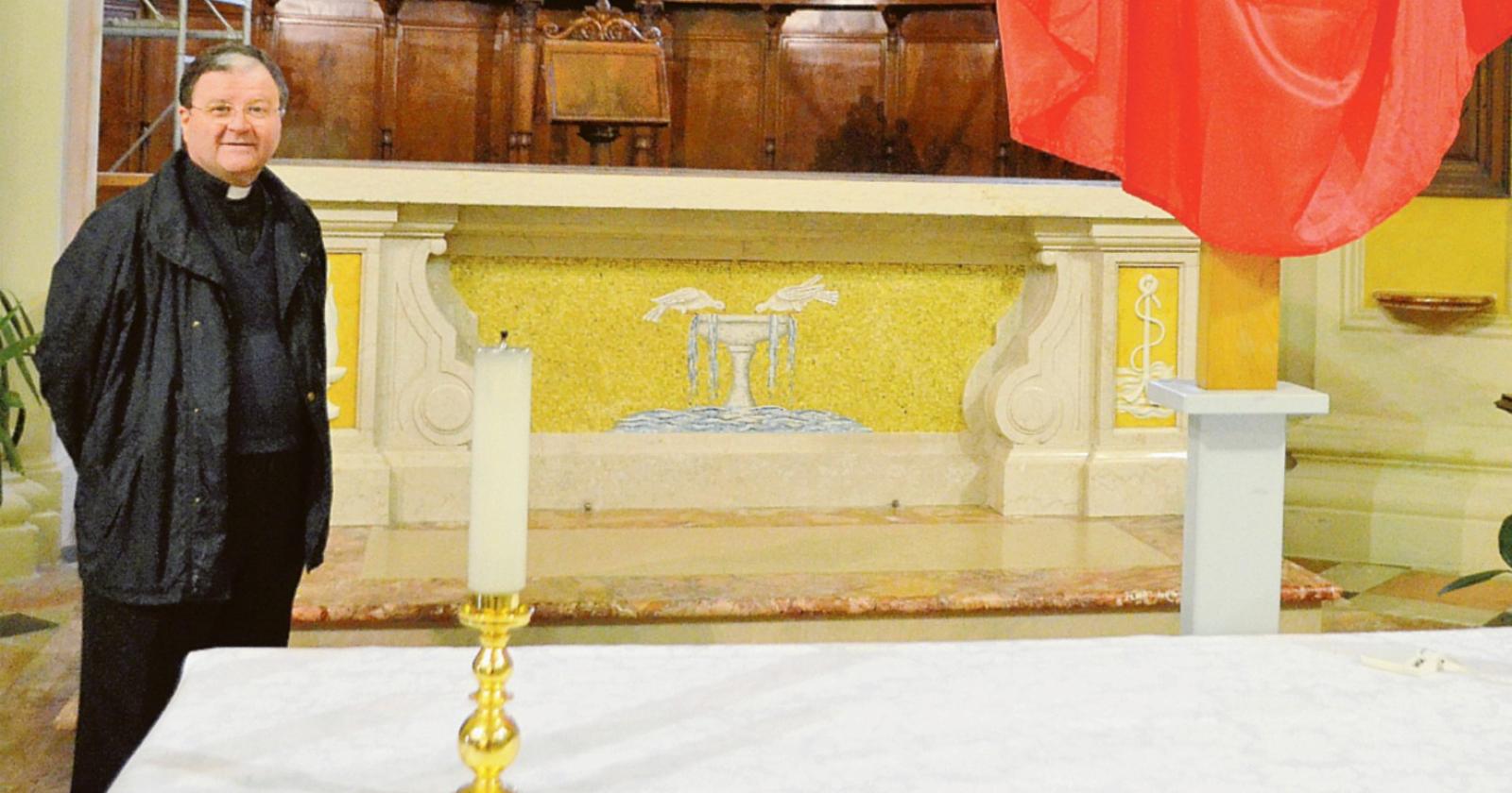 L’altare torna all’antico splendore
