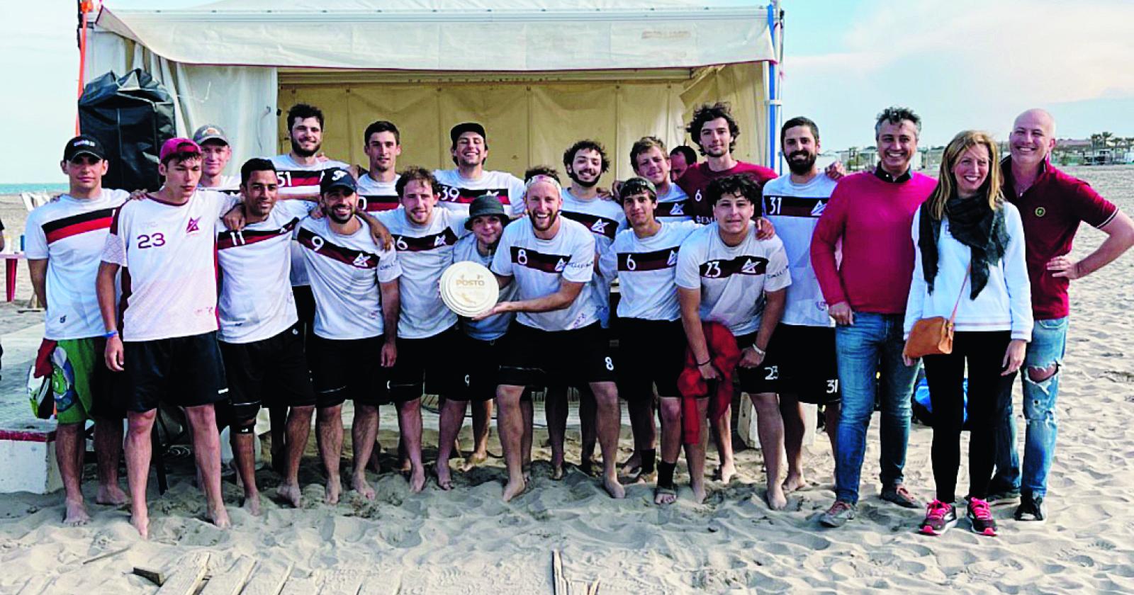 Volano frisbee al Bagno Perla