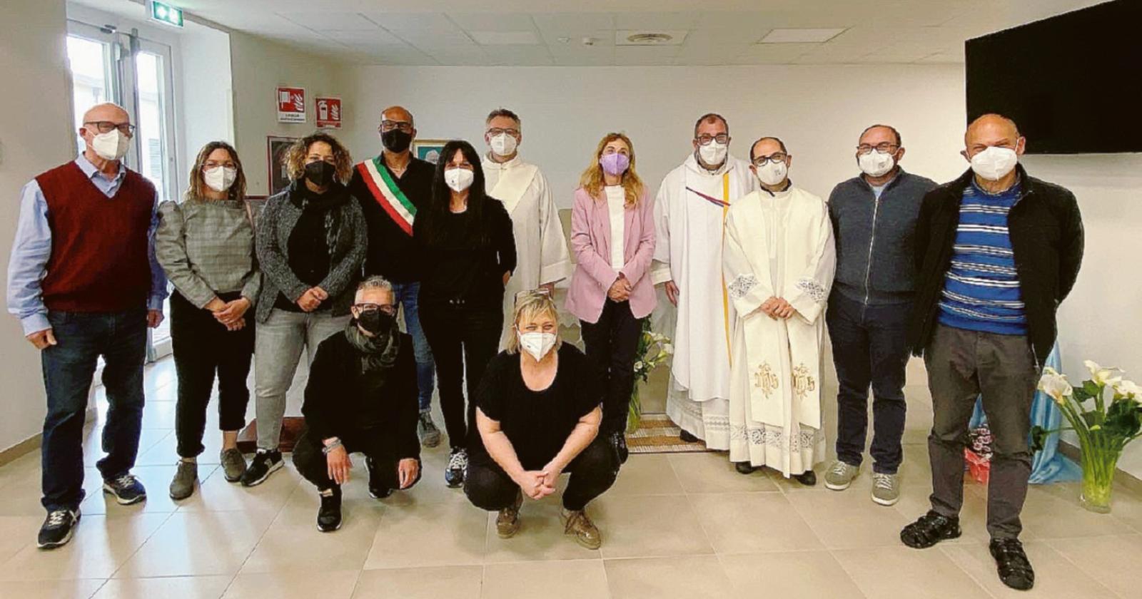 Csa, prima messa per gli ospiti