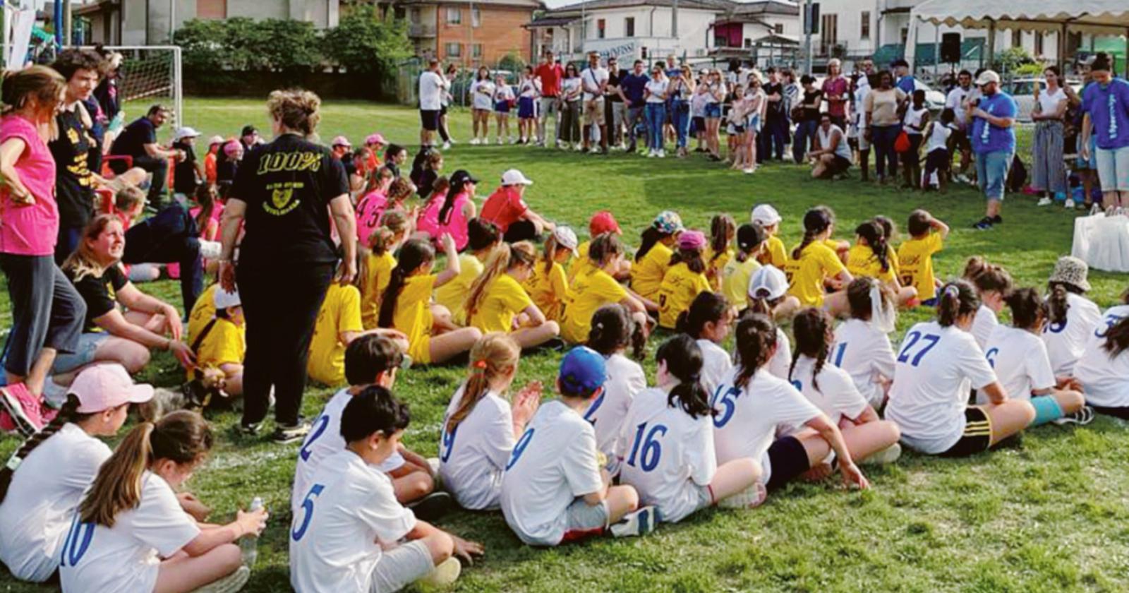 Sul campo la festa del volley