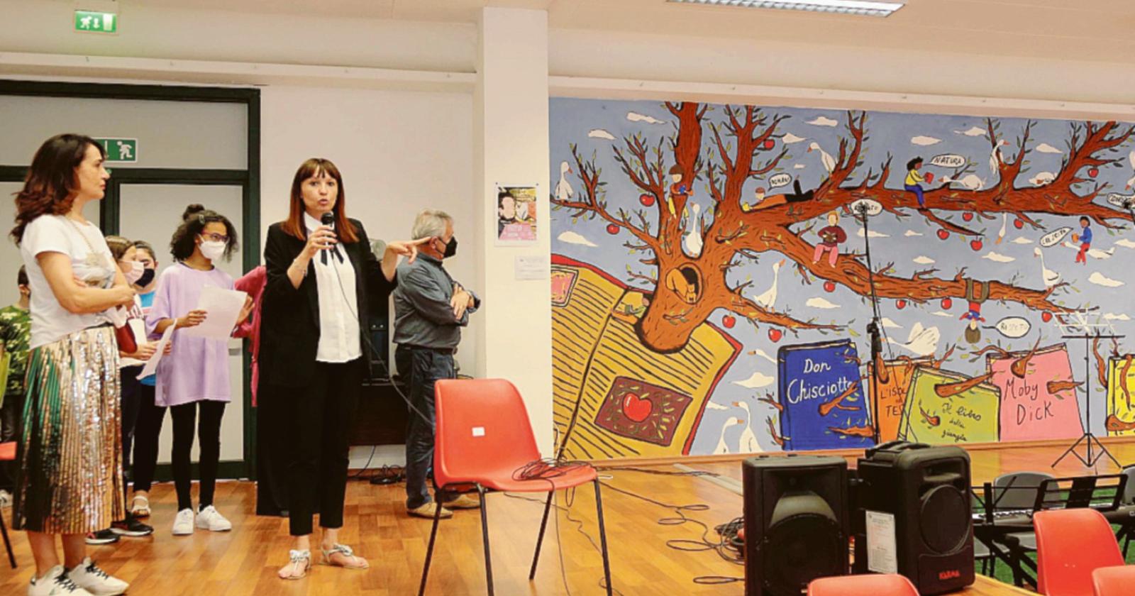 Musica e murales alla Bonifacio