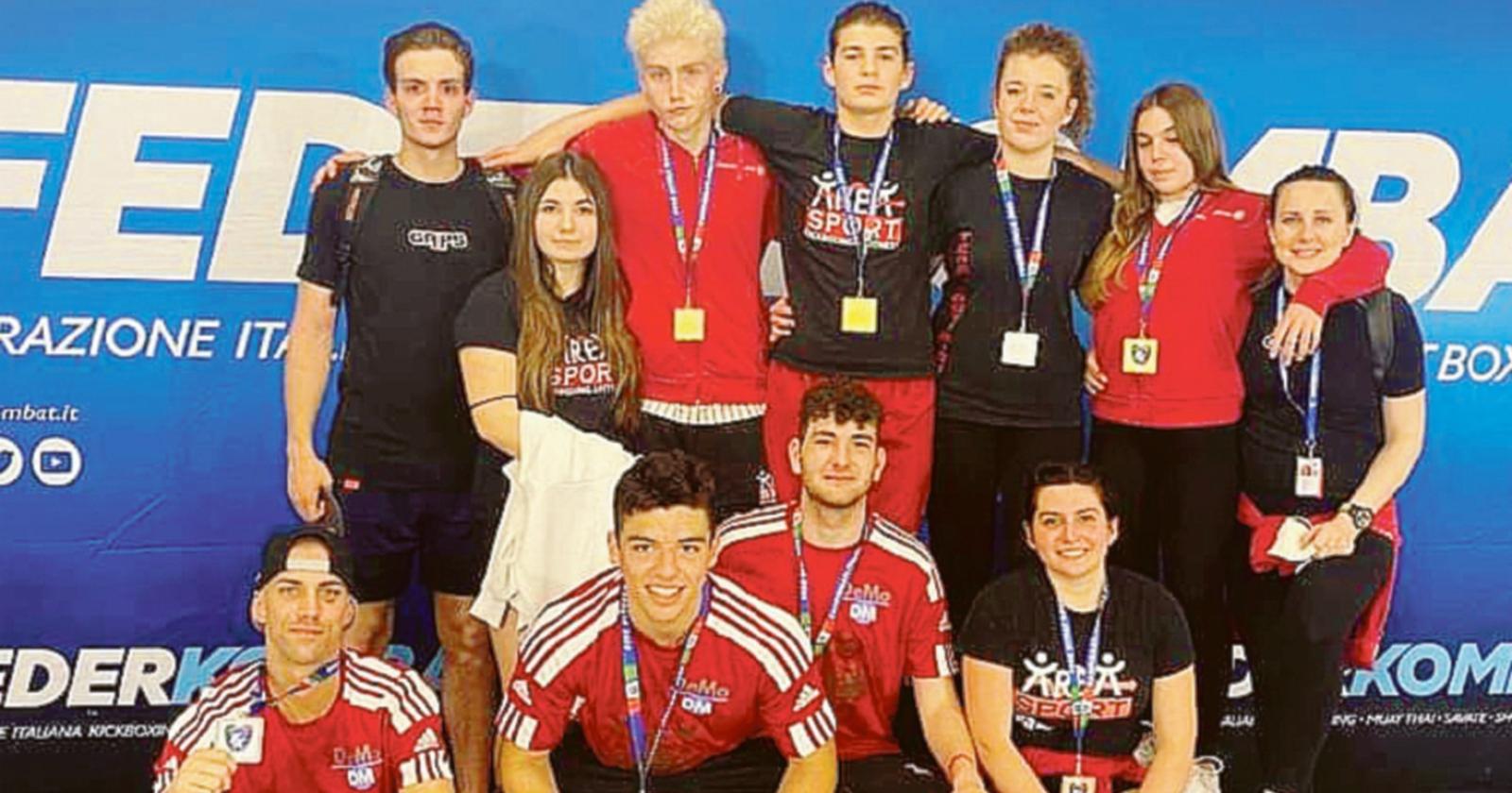 Area Sport ottiene cinque ori