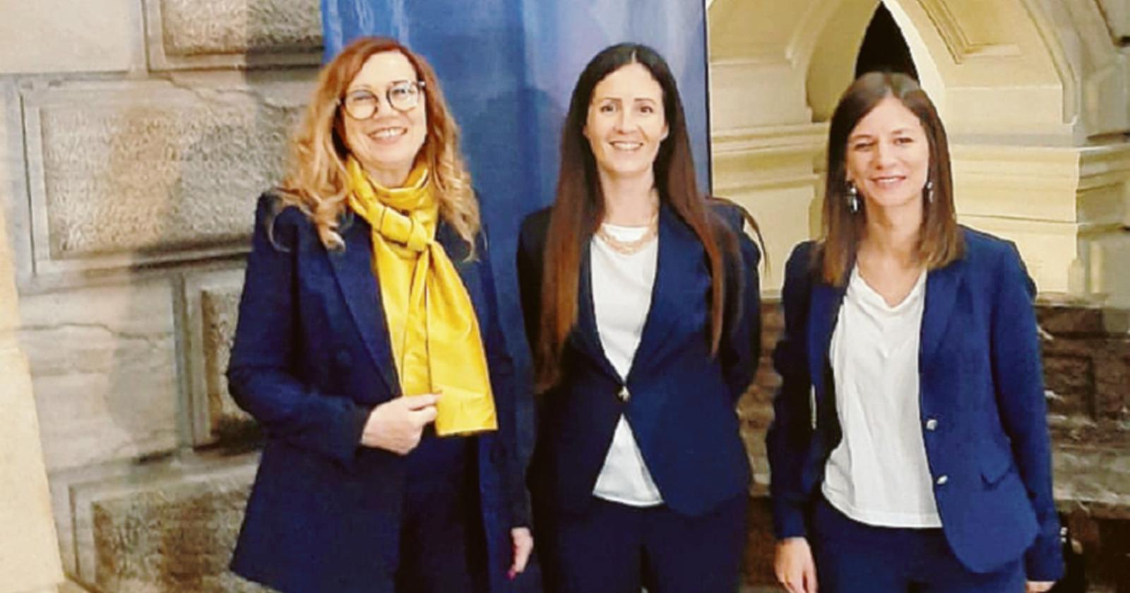 Tre splendide ambasciatrici