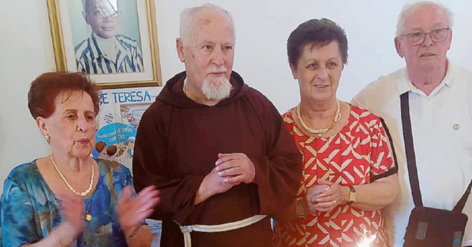 Padre Sergio, 50anni da cappuccino