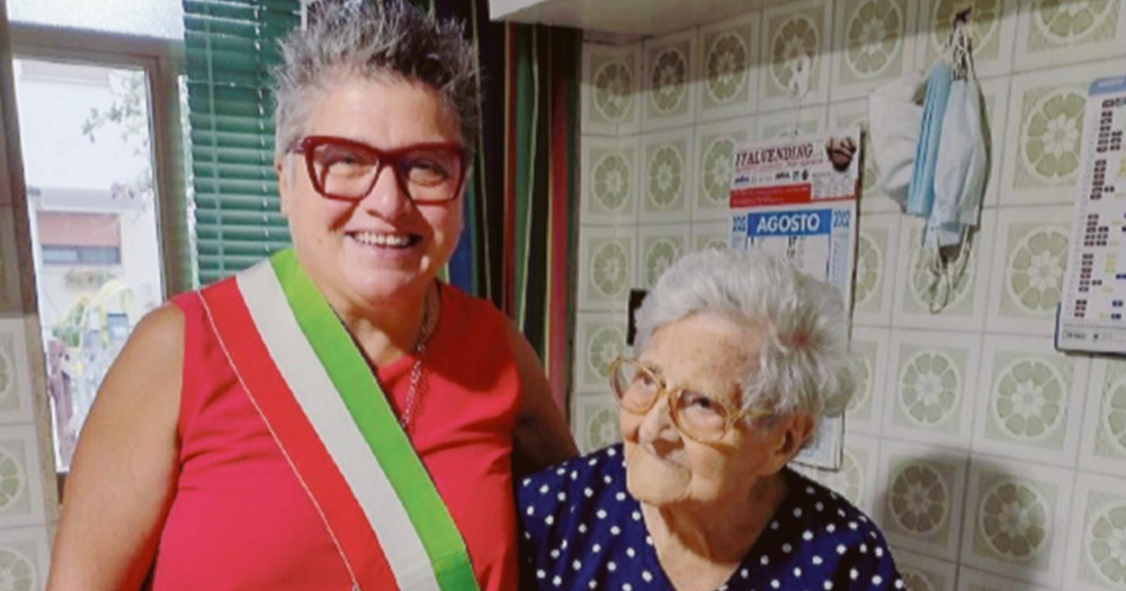 Secolo raggiunto e distanziato, Anna dice 102!