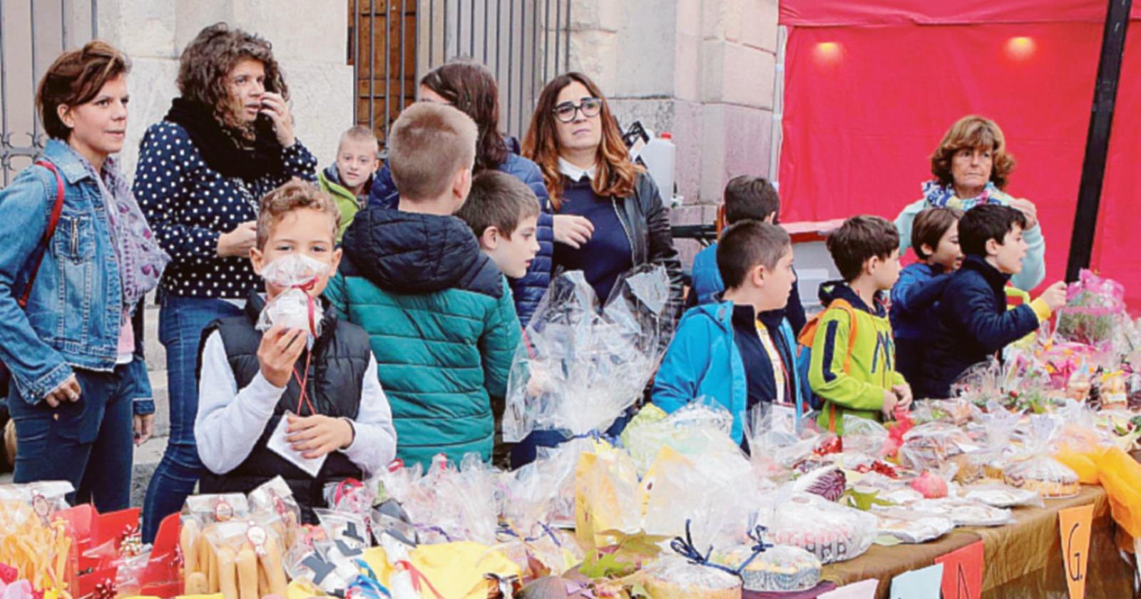 Mercato dei piccoli per Sophie