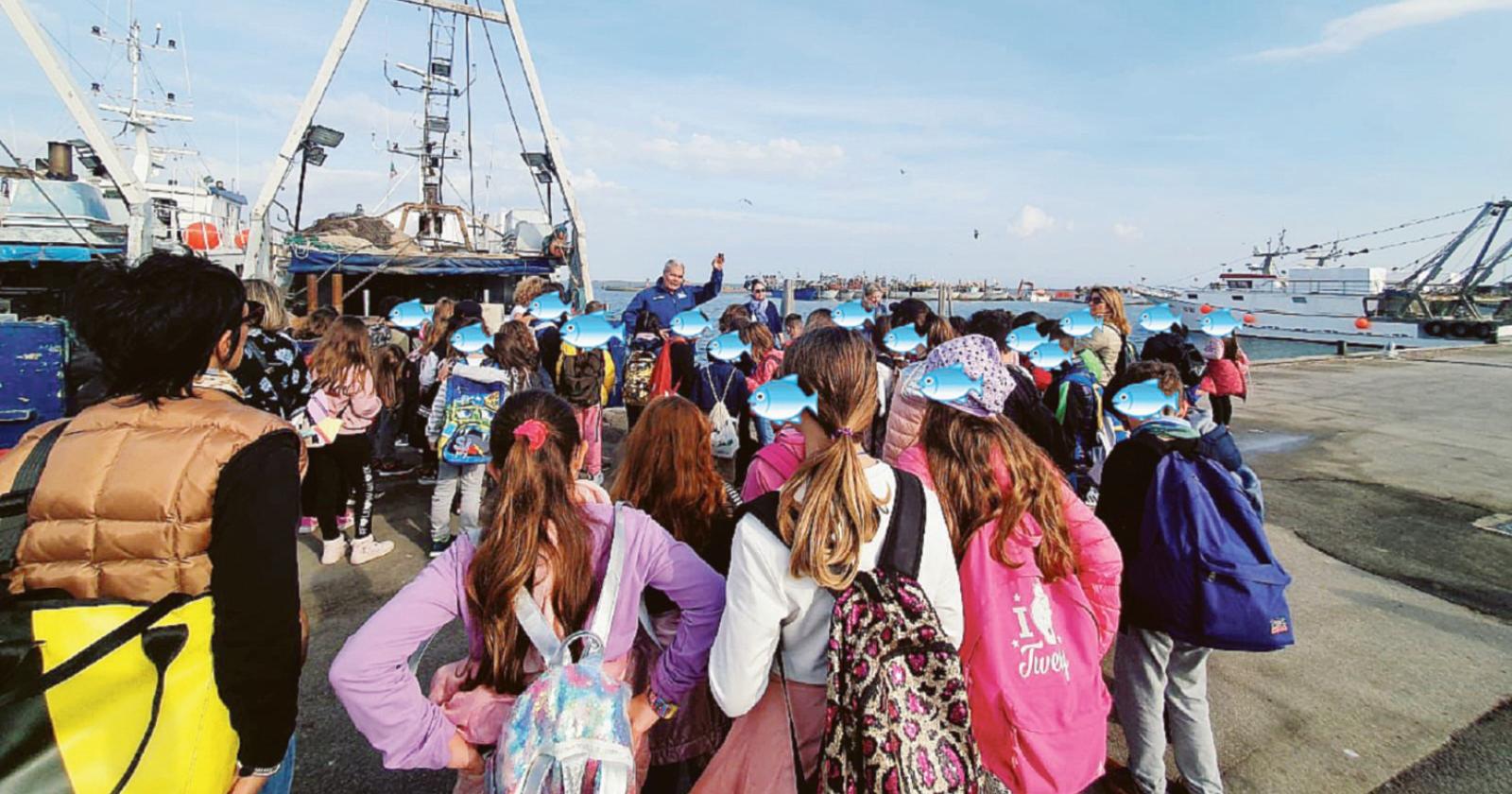 I bambini al mercato ittico: che emozione!
