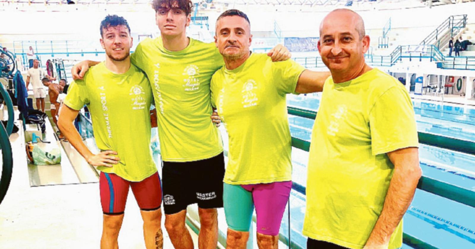 Nove medaglie per i Master