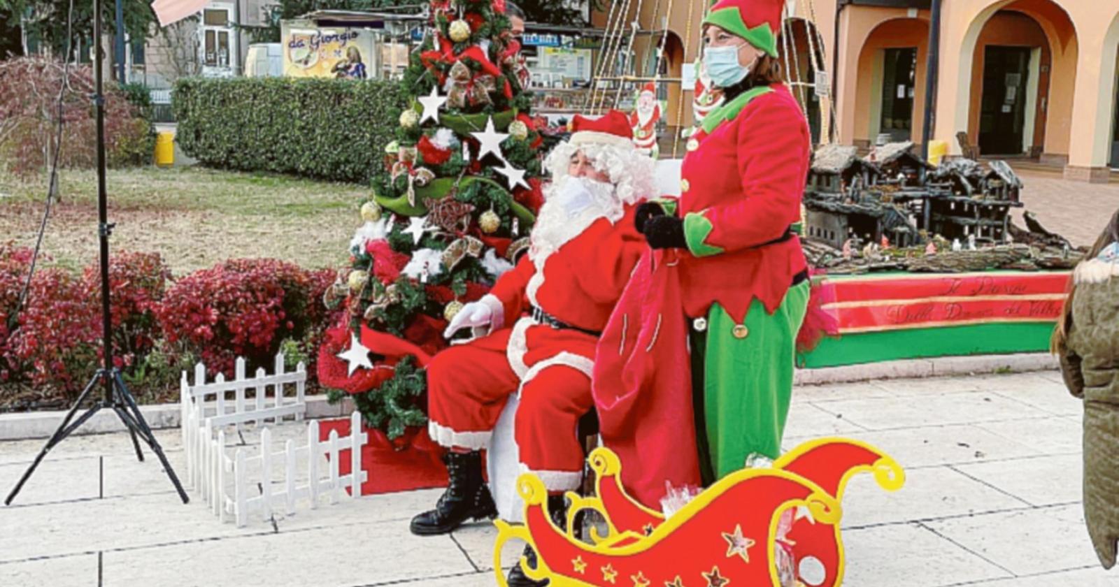 Babbo Natale in piazza 