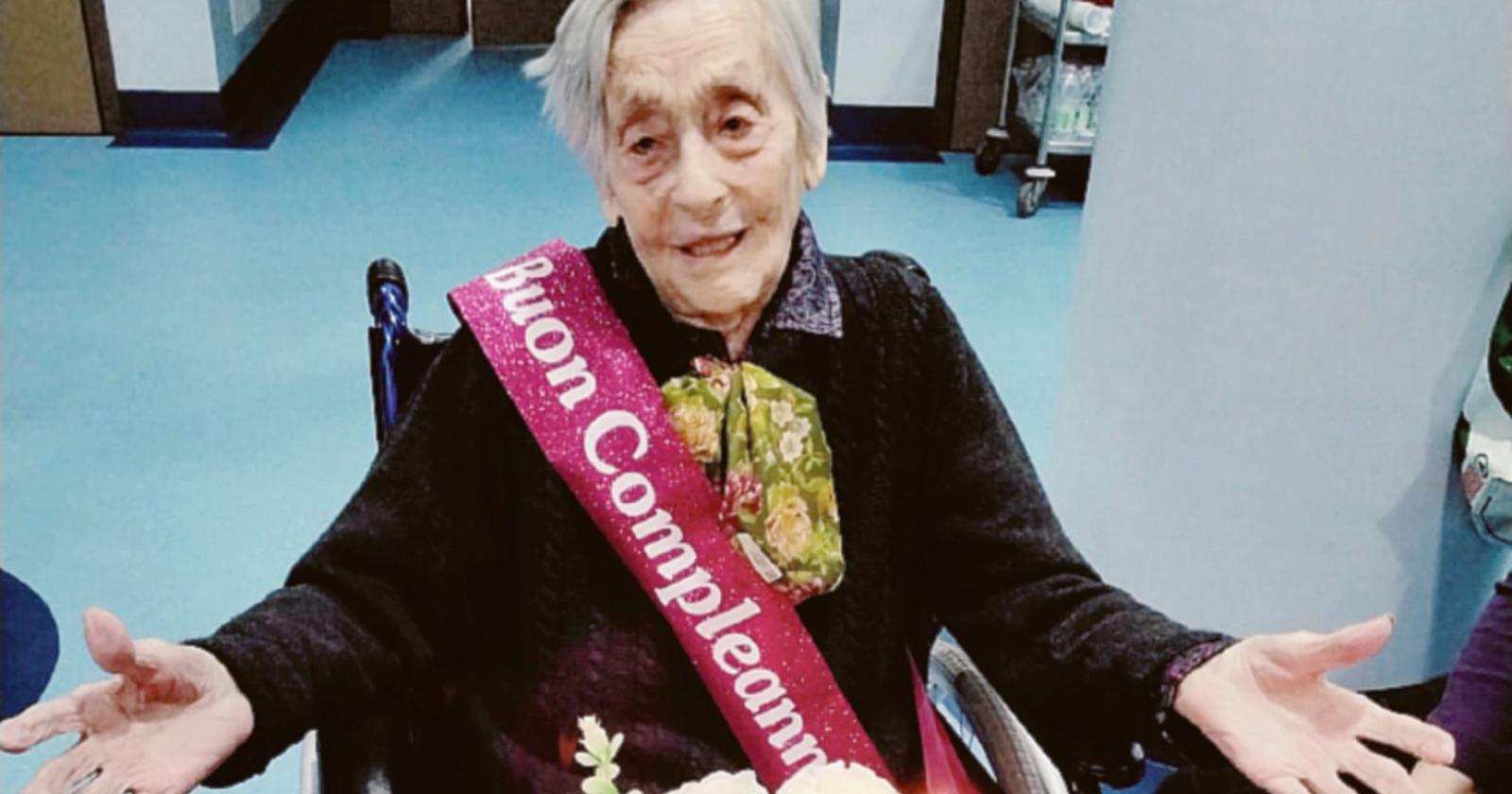 Per Gemella, un secolo e un anno!