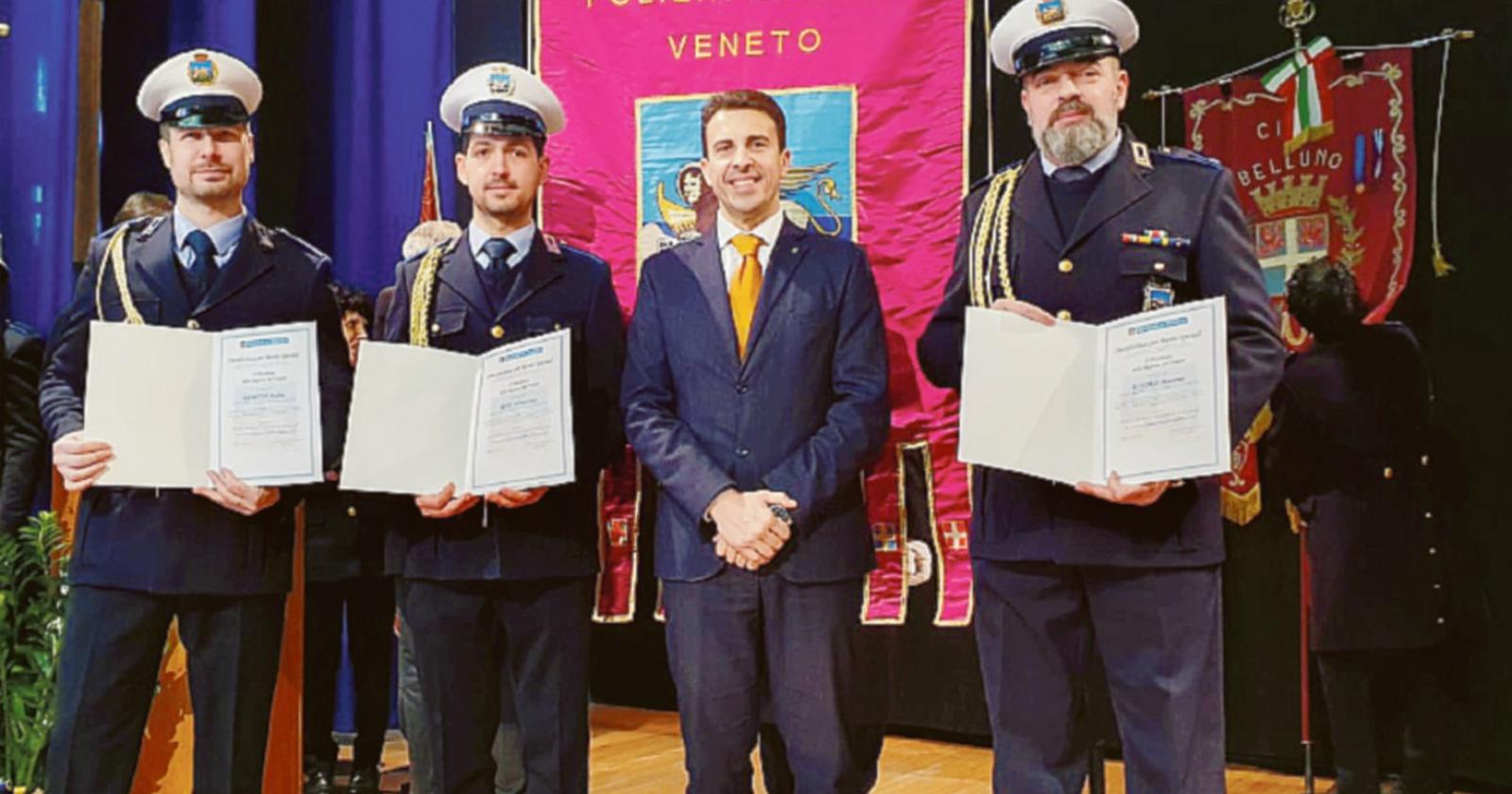 Hanno salvato una persona ferita