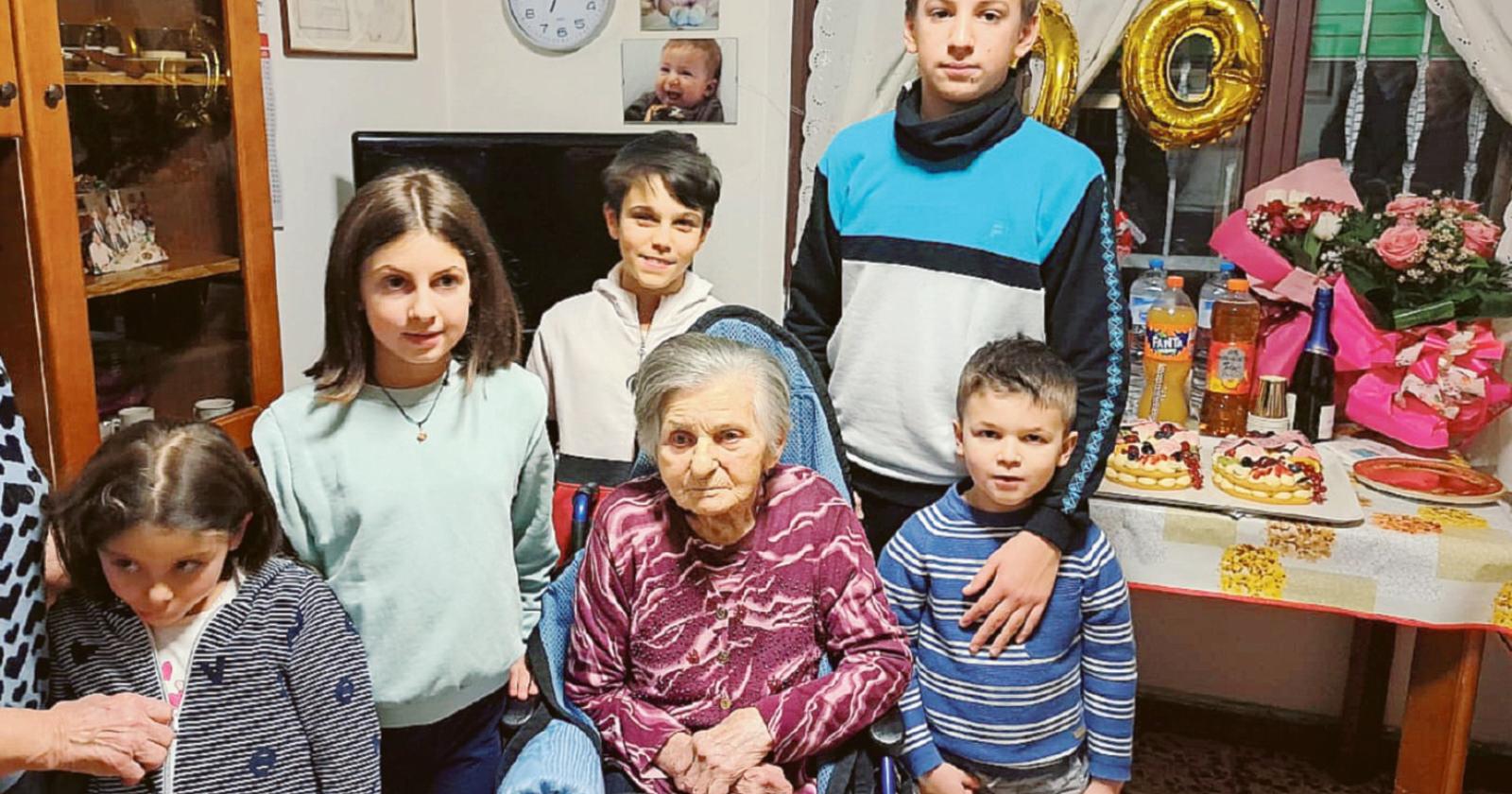 Nonna Orlandina è centenaria