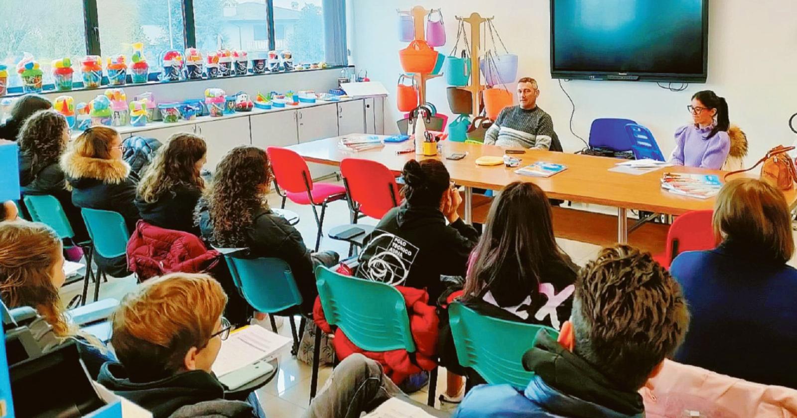 Polo tecnico, preziosa lezione in azienda