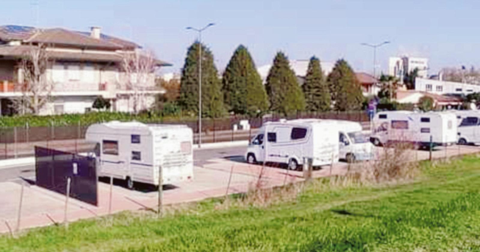 L’aera camper ora è decollata