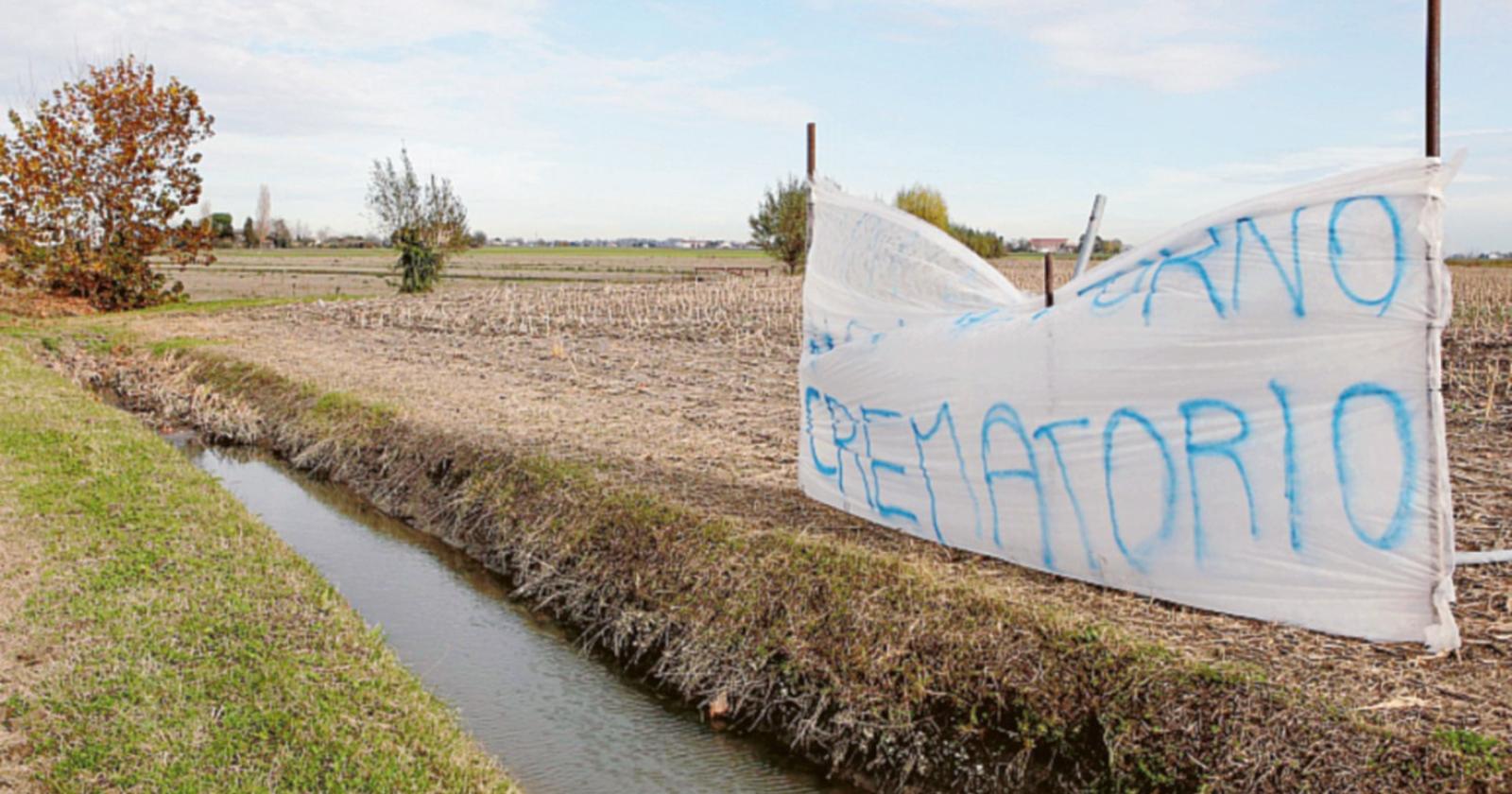 Crematorio, la polemica prosegue