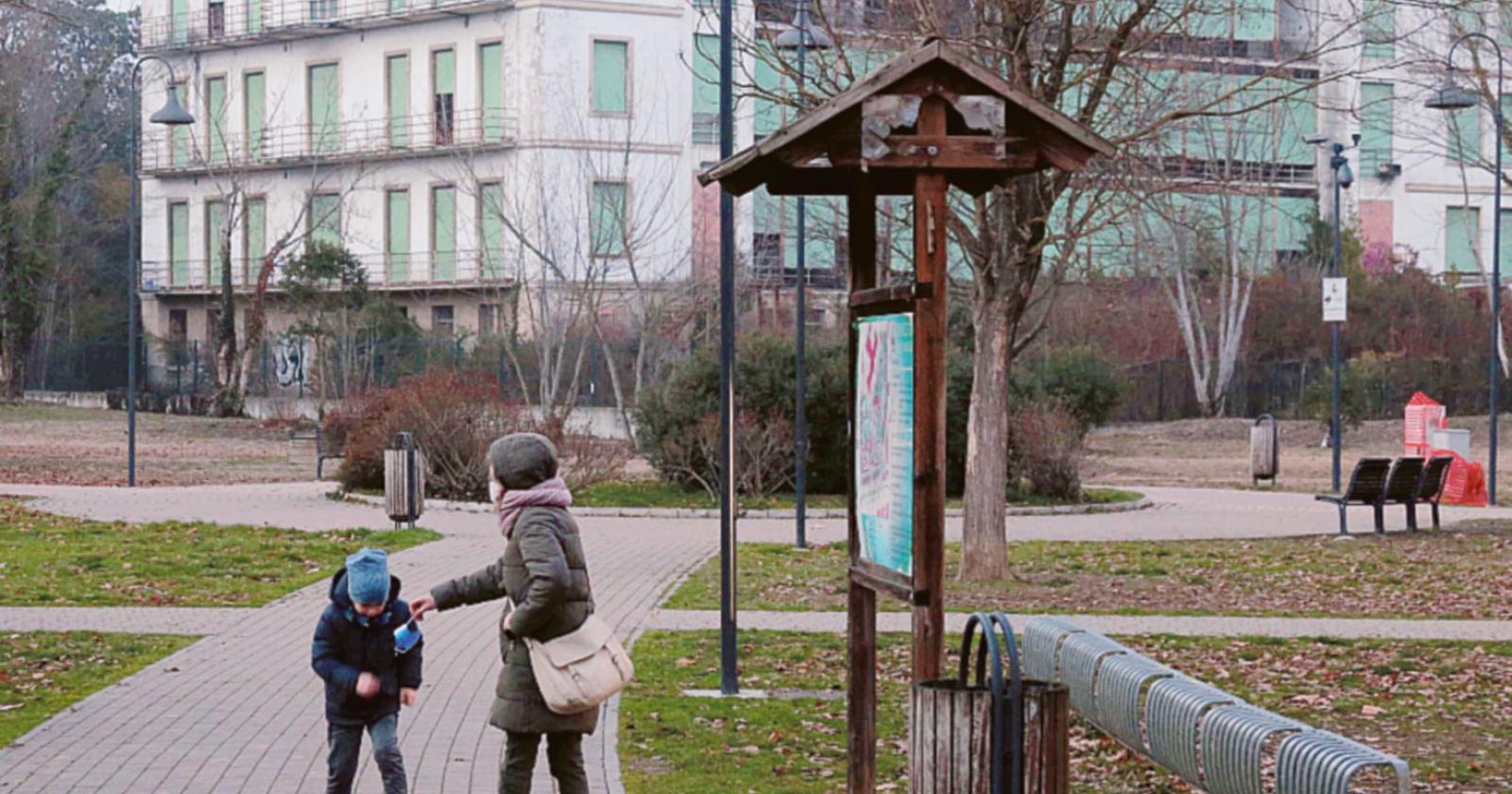 “E' un bel parco, ma serve più cura"