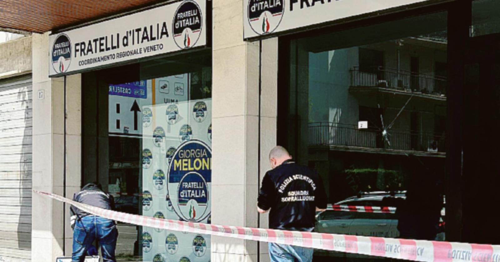 Fdi: condanna per l’assalto ai danni alla sede di Mestre