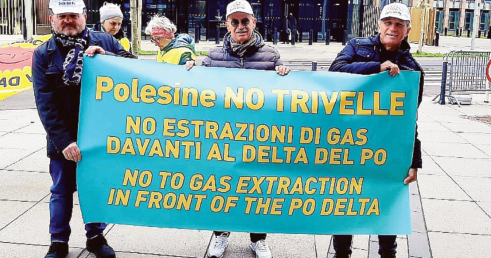 No alle trivelle nel Delta del Po: manifestazione anche nel Lussemburgo