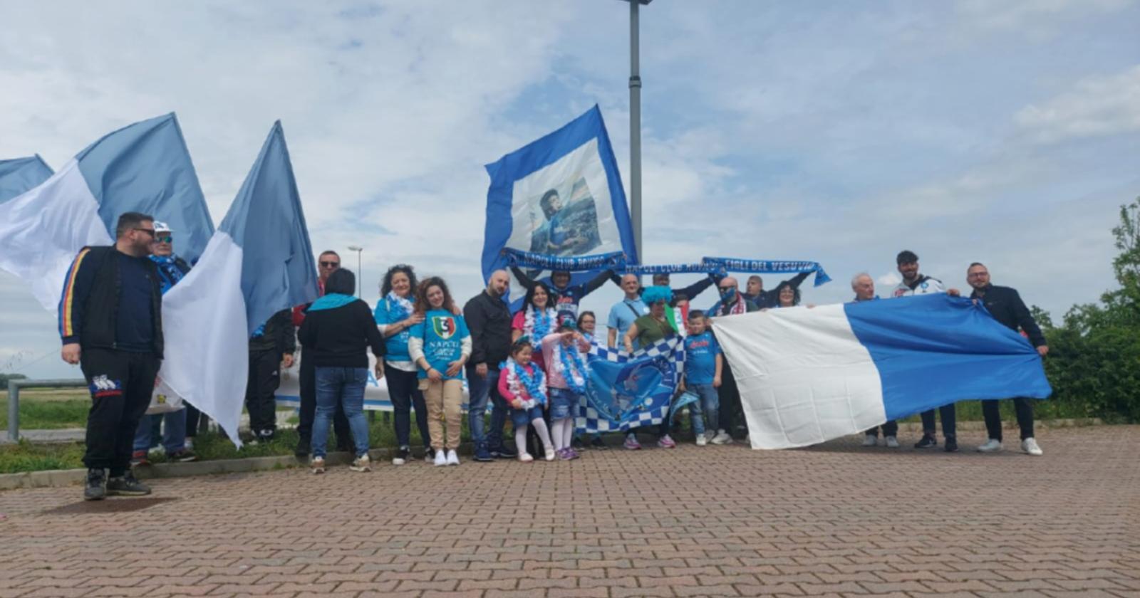Esultanza azzurra per lo scudetto