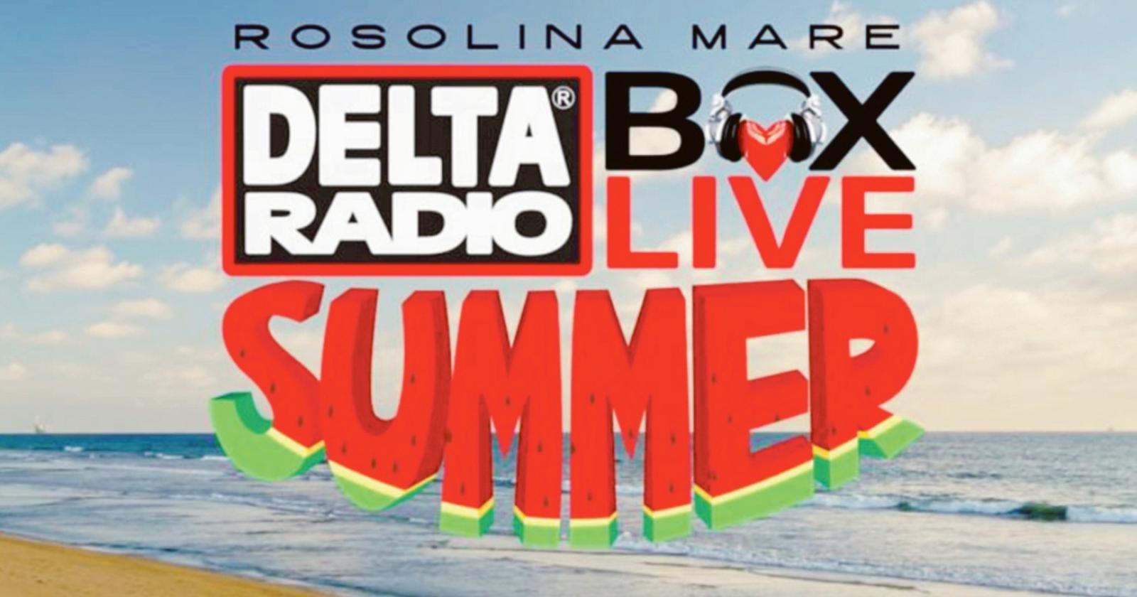 Delta Radio mette il costume: iniziano le dirette dal mare!