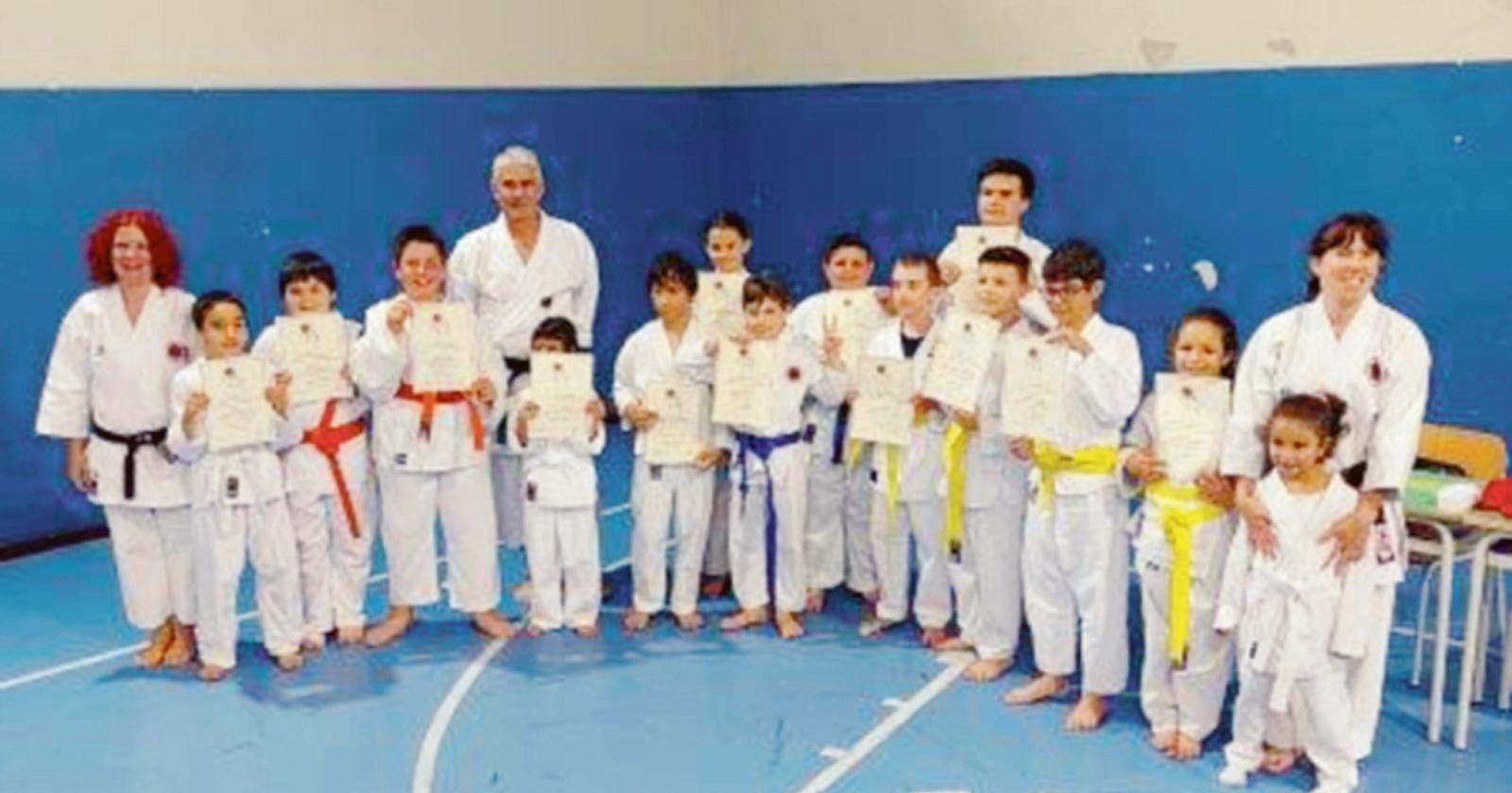 Nuovi samurai al Dojo Bianca