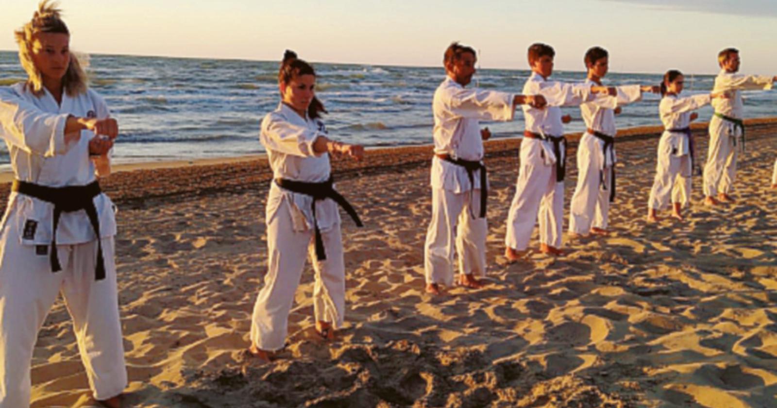 La sabbia &egrave; il loro tatami