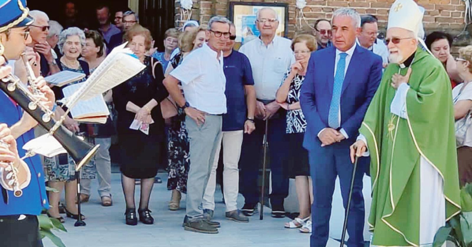 La comunità cattolica in festa