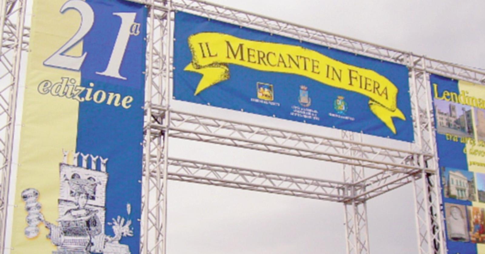 Mercante in fiera, c’è la conferma