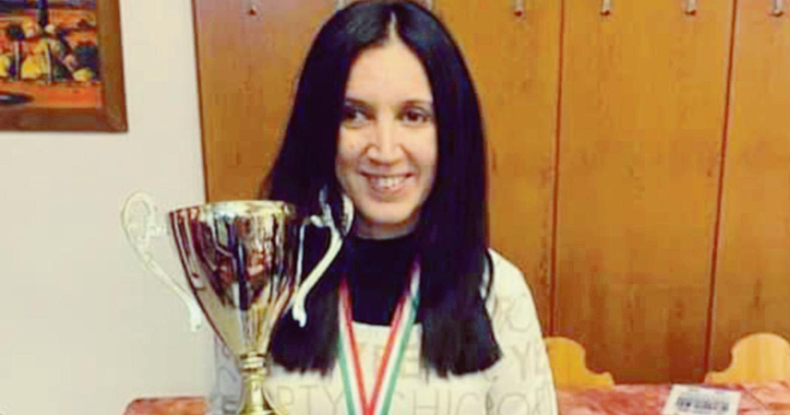 Erica, non vedente, è nazionale di scacchi