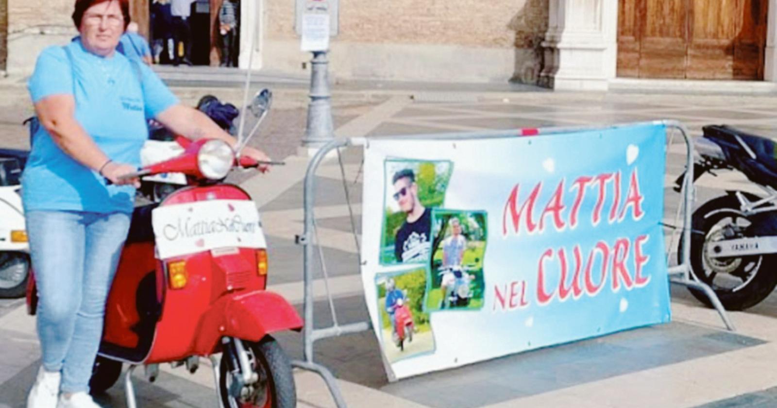 Gas a martello e rombo di motori, c'è “Mattia nel cuore”