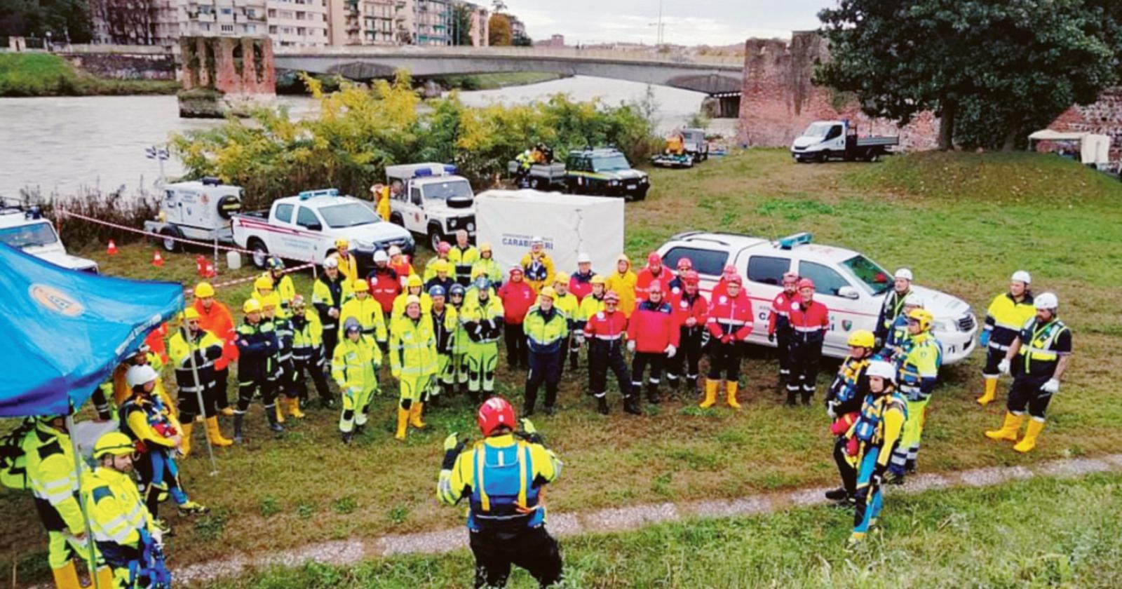 Protezione civile, sempre al lavoro