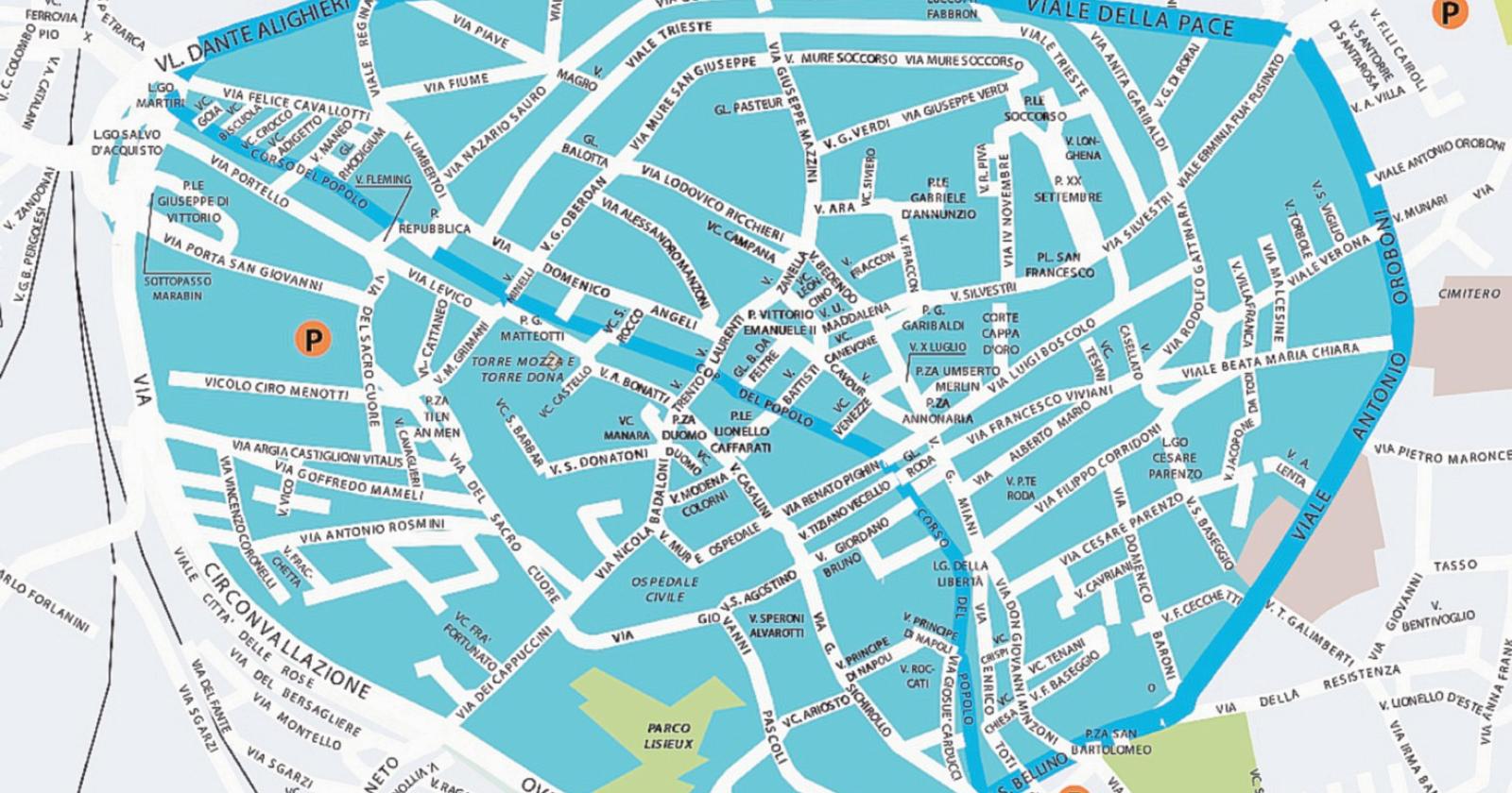 Attenzione: domani centro chiuso alle auto