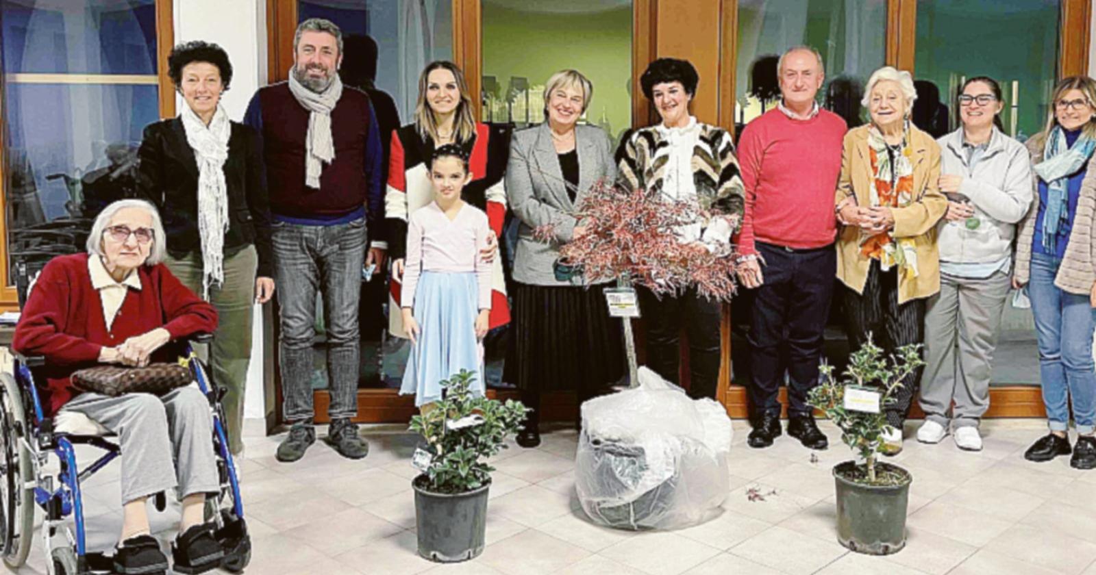 Festa degli alberi tra i nonni
