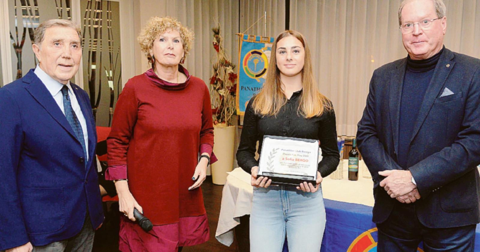 Sofia: terza in gara, prima nella vita