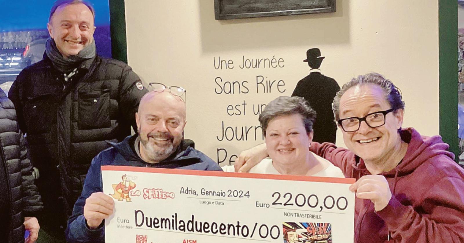 Spiffero vola a quota 2.200 euro