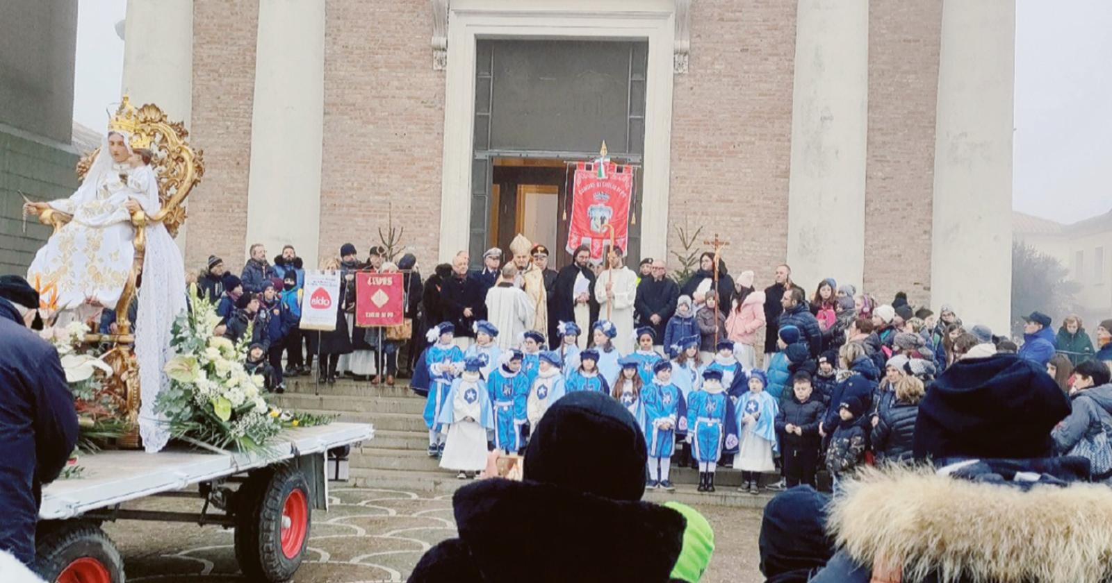 La fiamma della fede torna ad ardere in paese