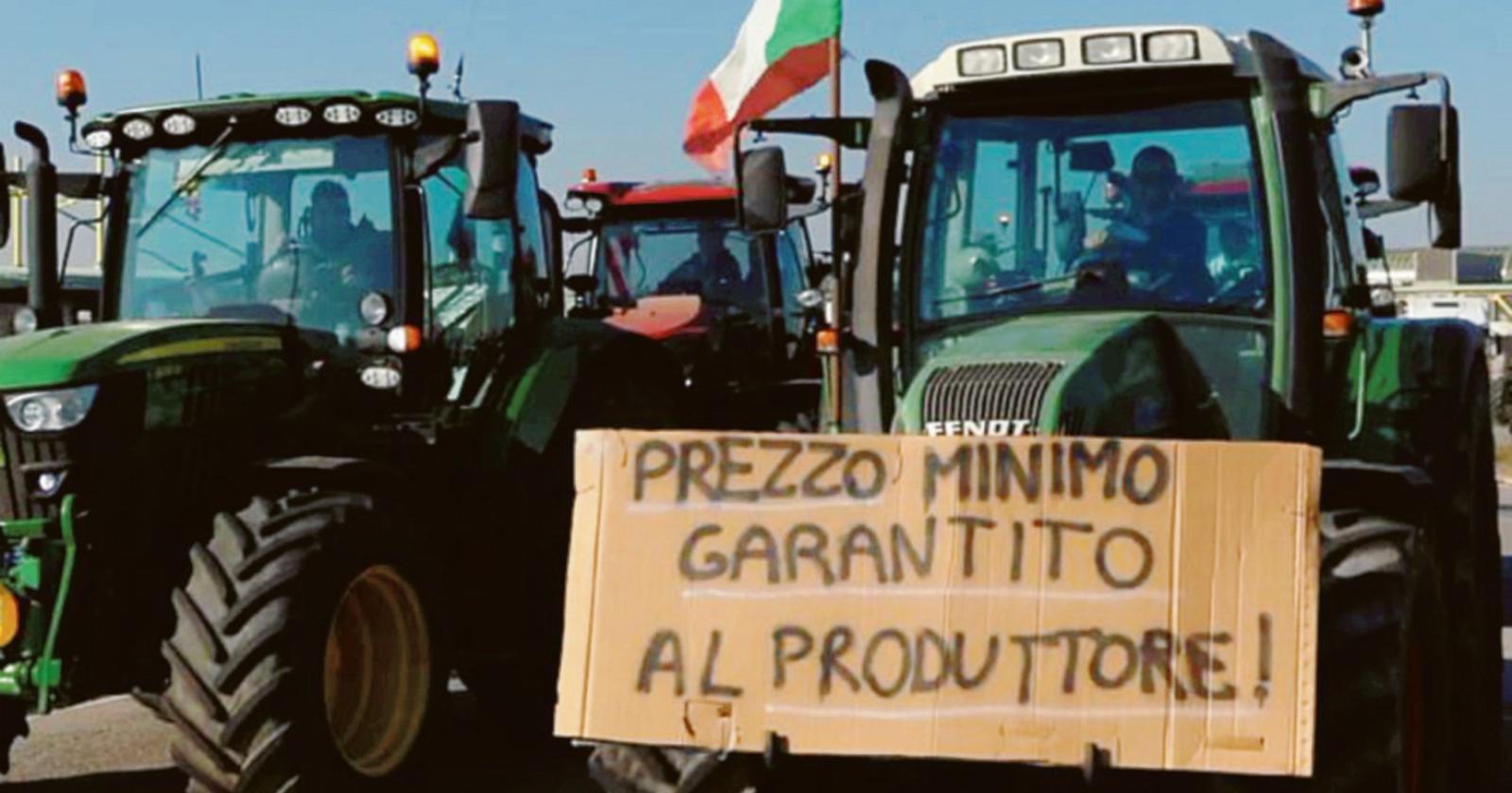 Lunedì trattori in corteo a Rovigo 