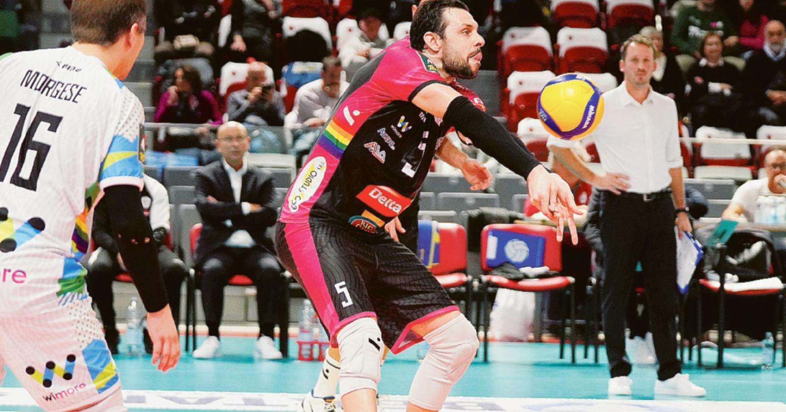 Delta volley: operazione sorpasso