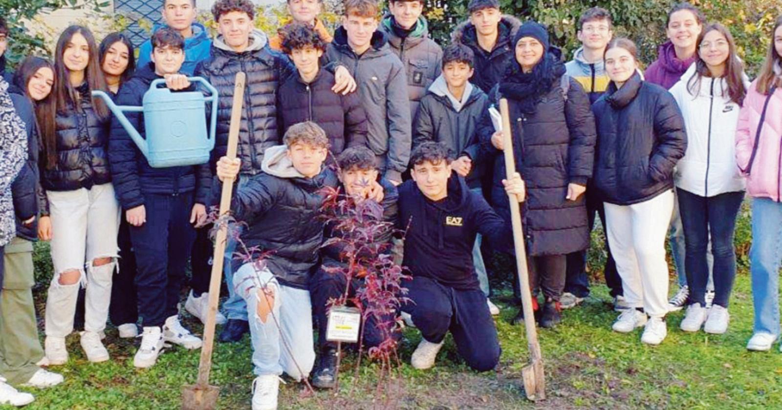 Nuovo acero rosso a Villa Adria
