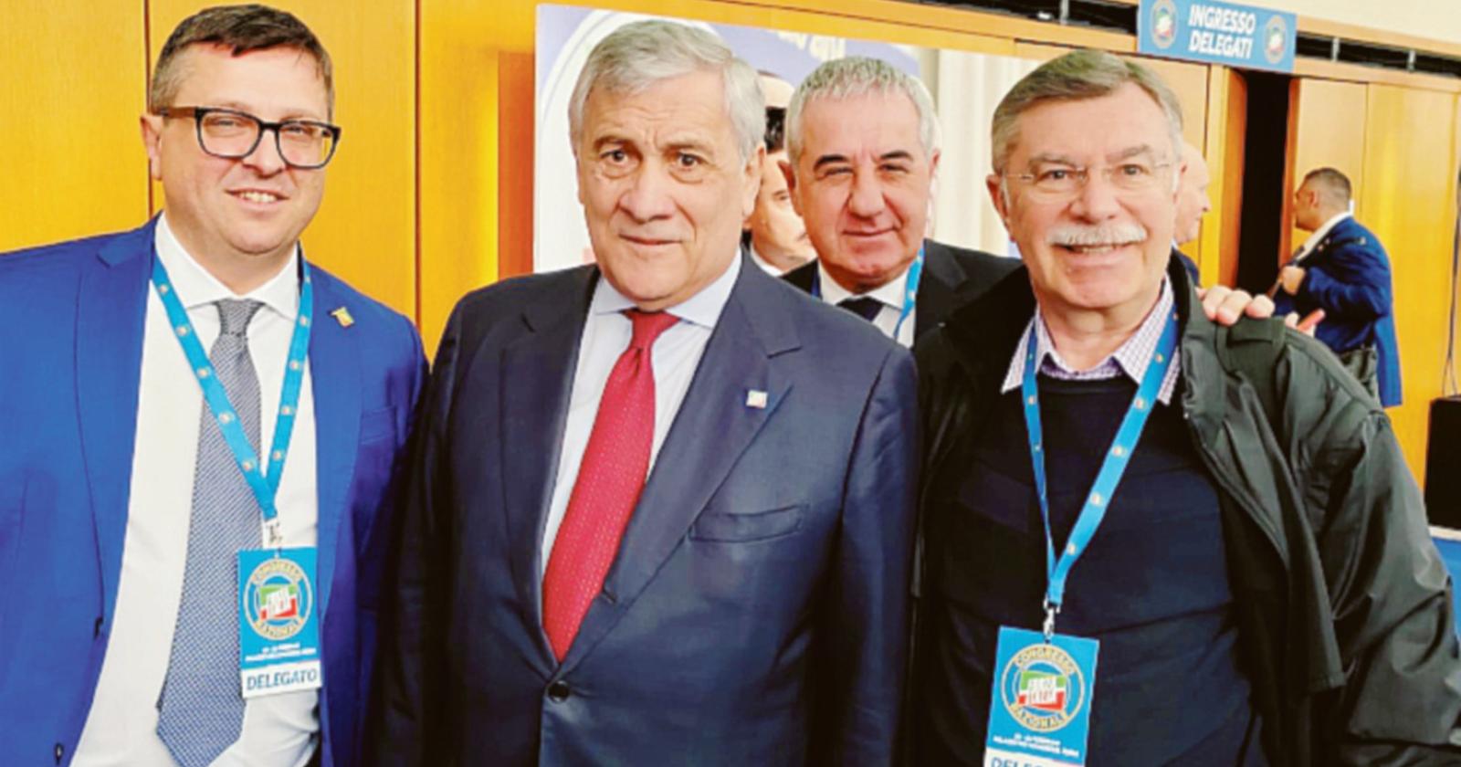 I delegati polesani di Forza Italia a Roma per il congresso del partito